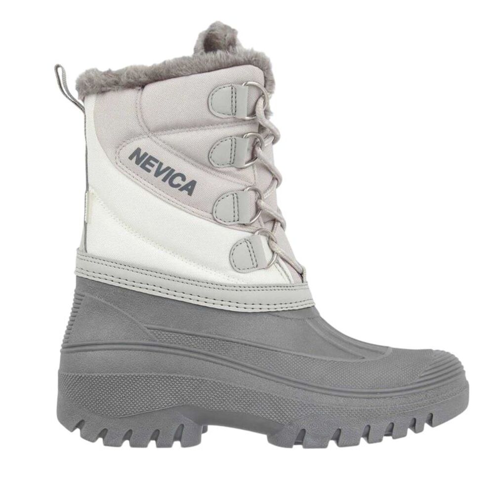 Nevica Childrens/Kids Lace Up Snow Boots / Gray/White